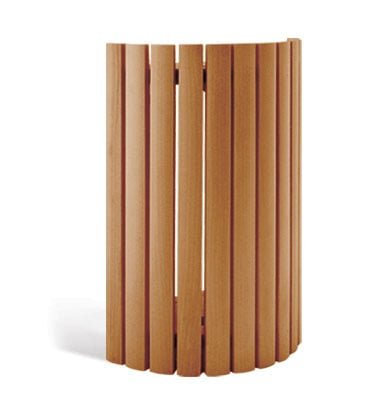 Cedar Vertical Slat Light Shade (7 1/2&#8243;W x 10 1/4&#8243;H)