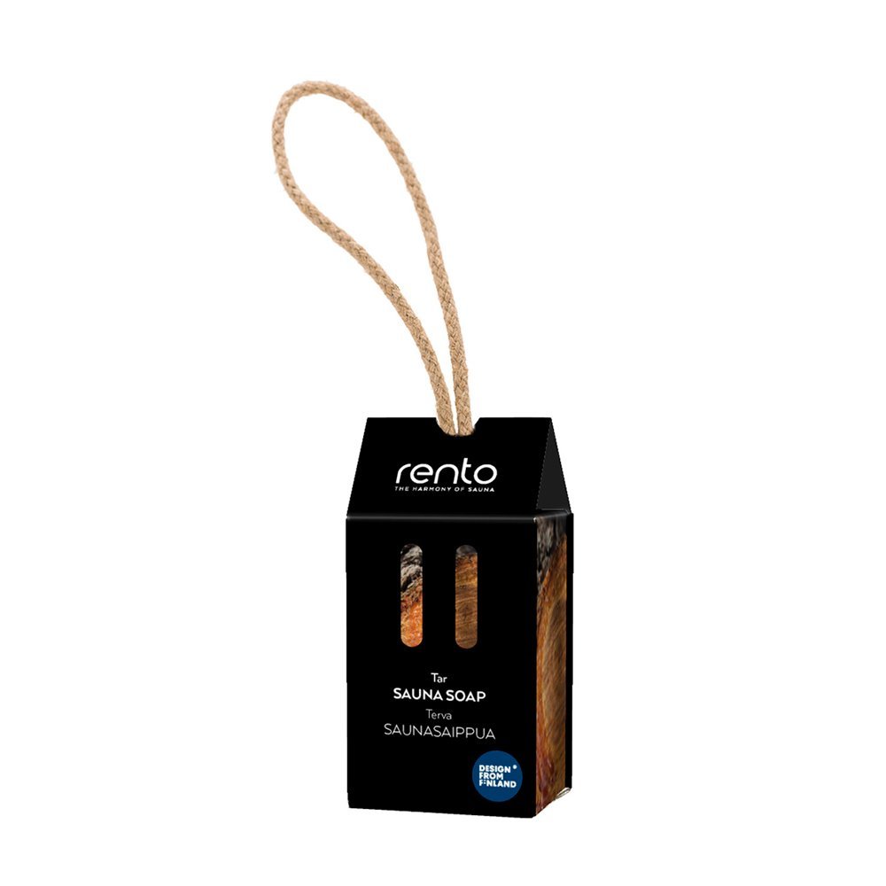 Rento Tar Soap On A Rope