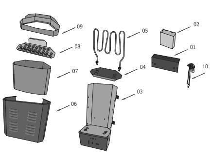 Saunacore Part#MCH008 Masonry Box (3 Gang)