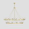 Hertha Round Chandelier