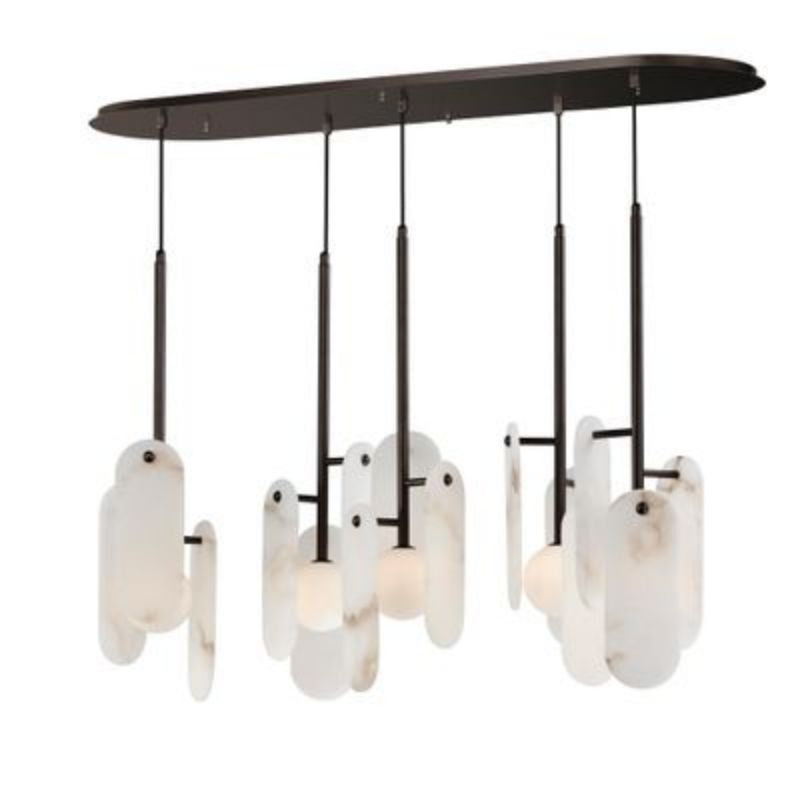 Alabaster Studio M Megalith 5-Light Chandelier