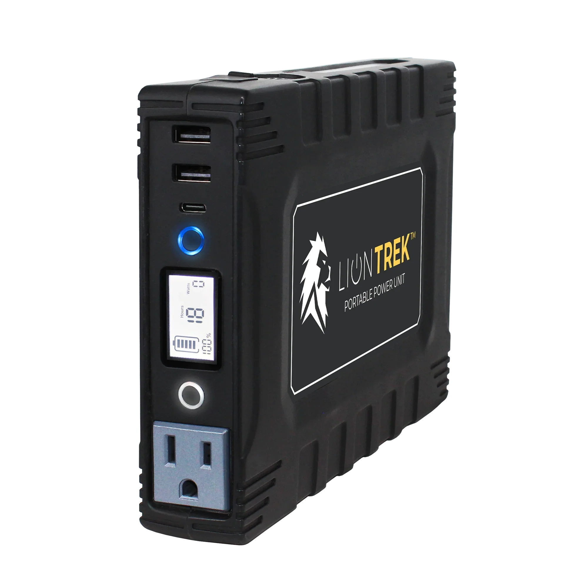 Lion Energy Trek™ Portable Power Station | 150W Output - 99.9Wh Capacity | Solar Generator