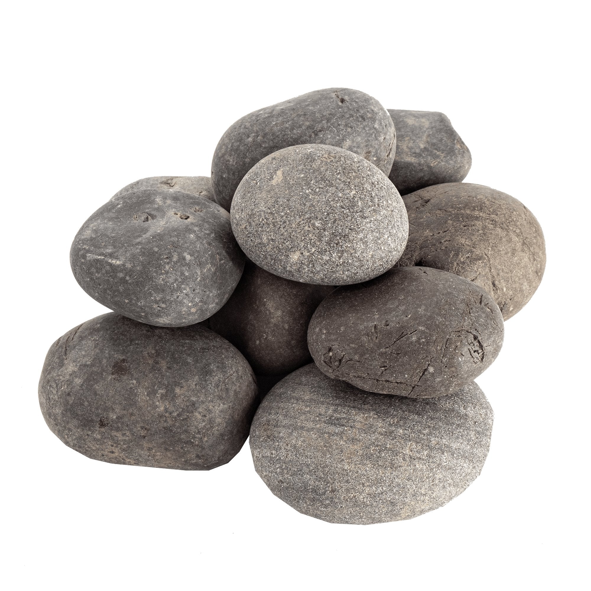 All Natural Sauna Rocks - Mixed Red