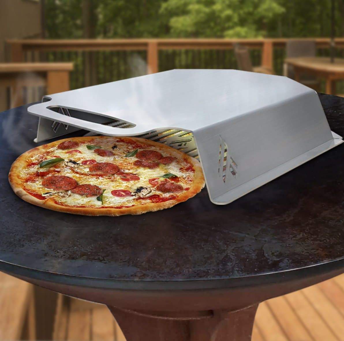 Pizza Oven With Pizza Grate