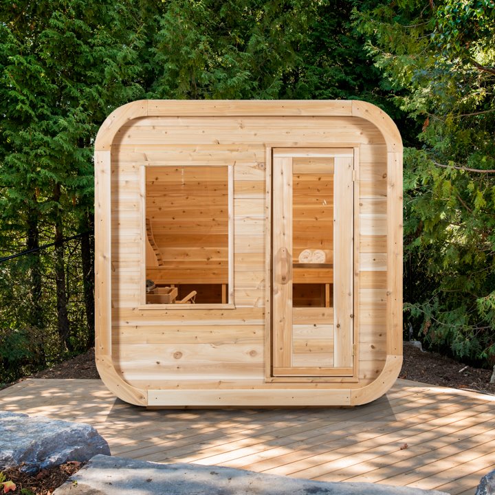 Canadian Timber Luna Cube Sauna (4 Person)