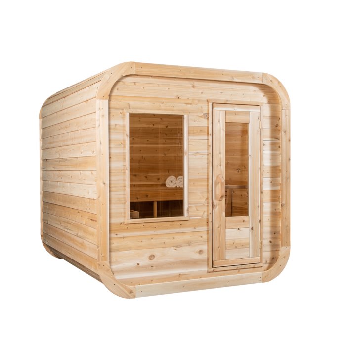 Canadian Timber Luna Cube Sauna (4 Person)