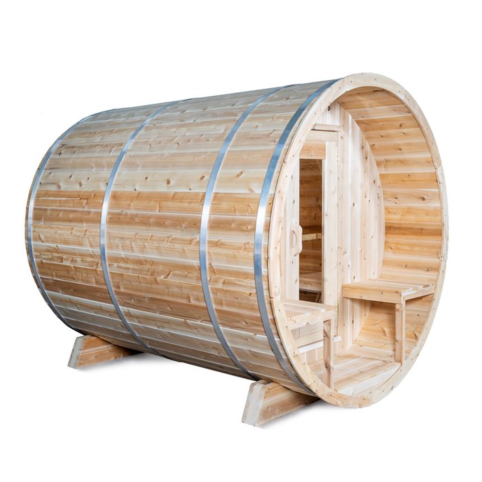 Canadian Timber Serenity Barrel Sauna (4 Person)