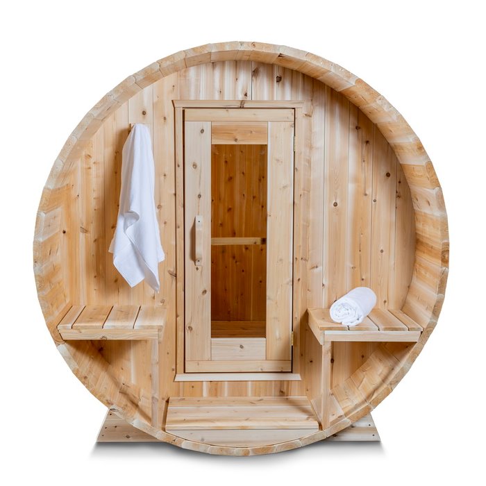 Canadian Timber Serenity Barrel Sauna (4 Person)