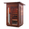 Diamond Hybrid Sauna (2 Person) Saunas Enlighten Sauna Peak None