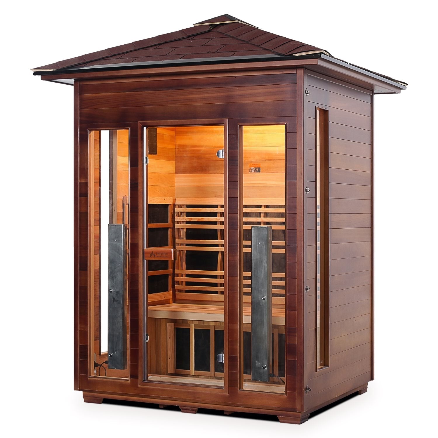 Diamond Hybrid Sauna (3 Person) Saunas Enlighten Sauna Slope None