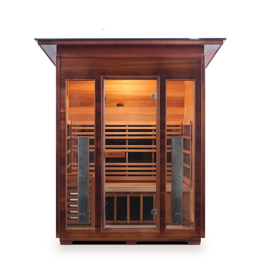 Diamond Hybrid Sauna (3 Person) Saunas Enlighten Sauna Peak None