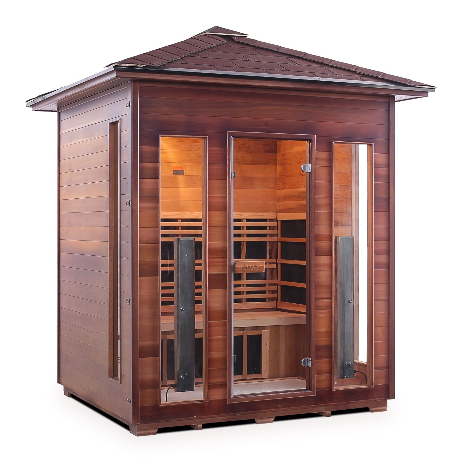 Diamond Hybrid Sauna (4 Person) Saunas Enlighten Sauna Slope None