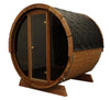 ERGO Glass Front Barrel Sauna (6 Person) Saunas SaunaLife Harvia KIP 8kW