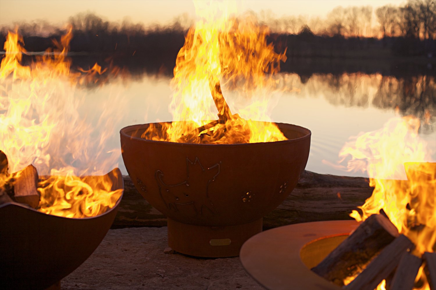 Funky Dog Fire Pit