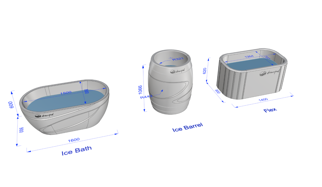 Dreampod Ice Bath FLEX with Chiller