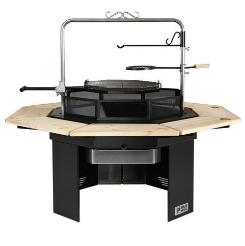 L8 Large Kota Grill With Smoke Hood