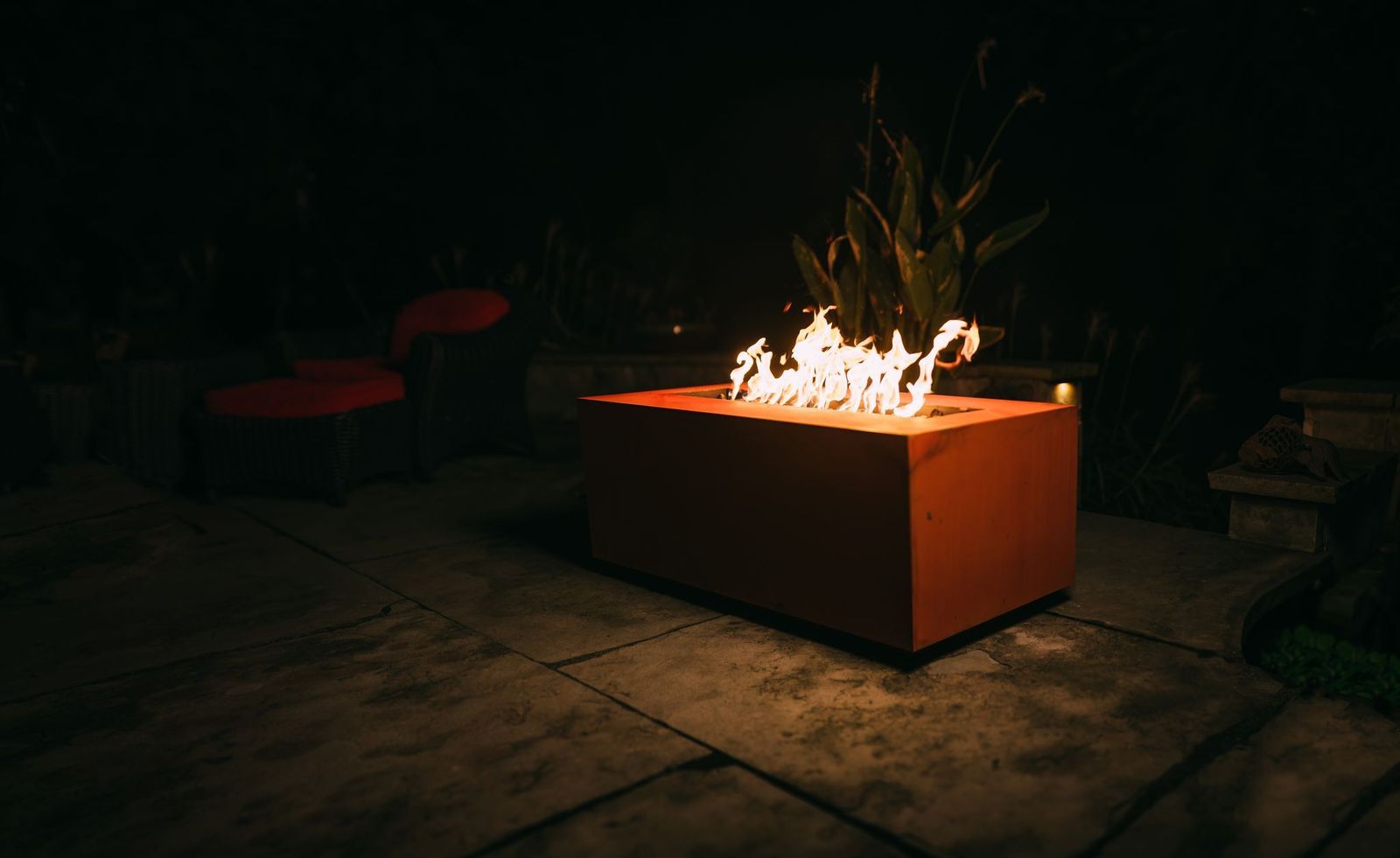 Linear Fire Pit