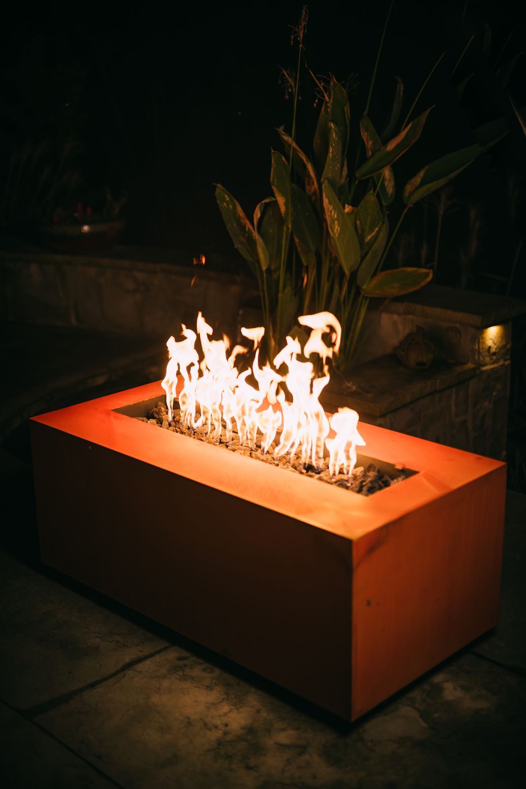 Linear Fire Pit