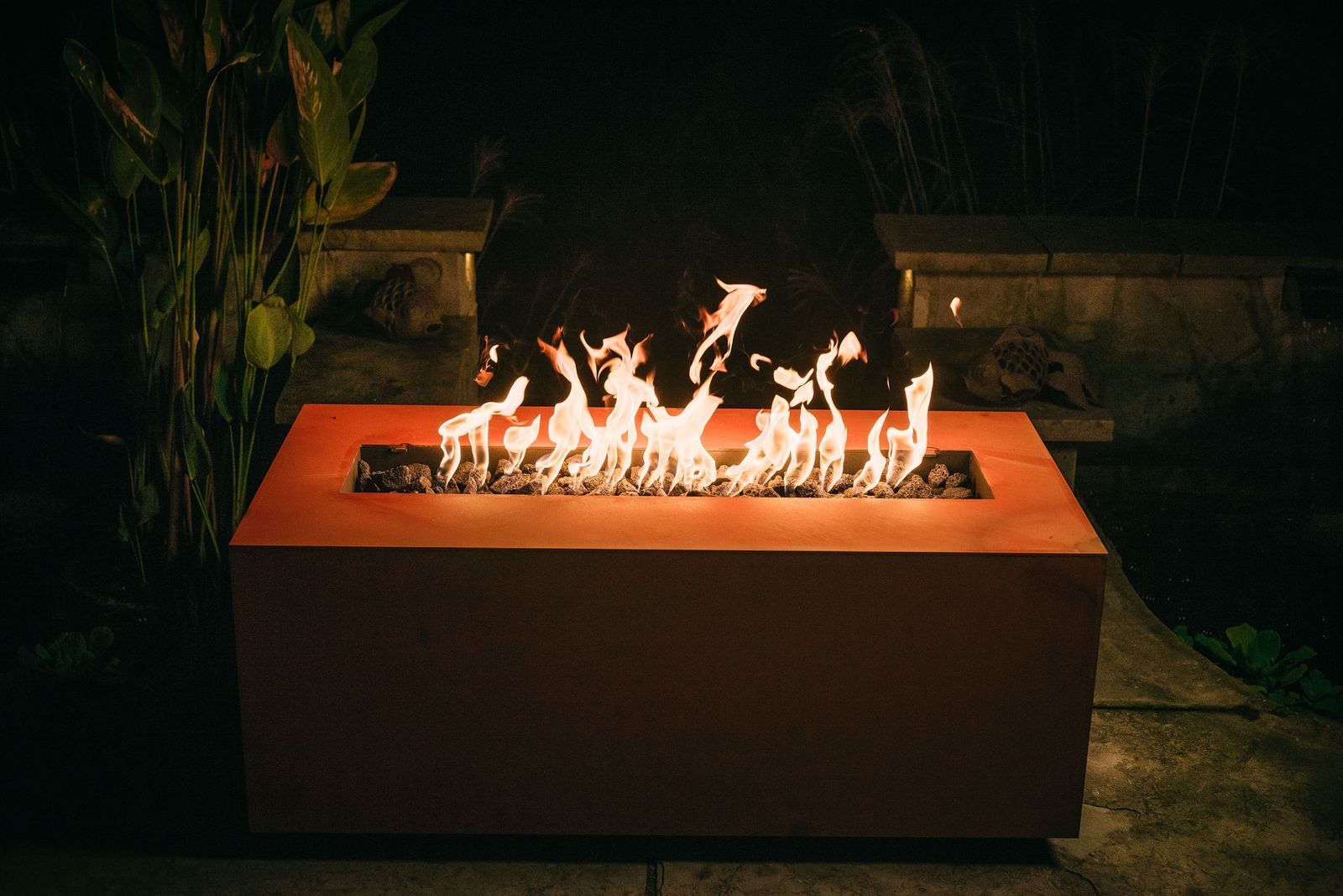 Linear Fire Pit