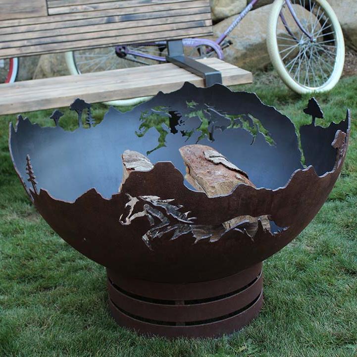 Mustang Freedom Fire Pit