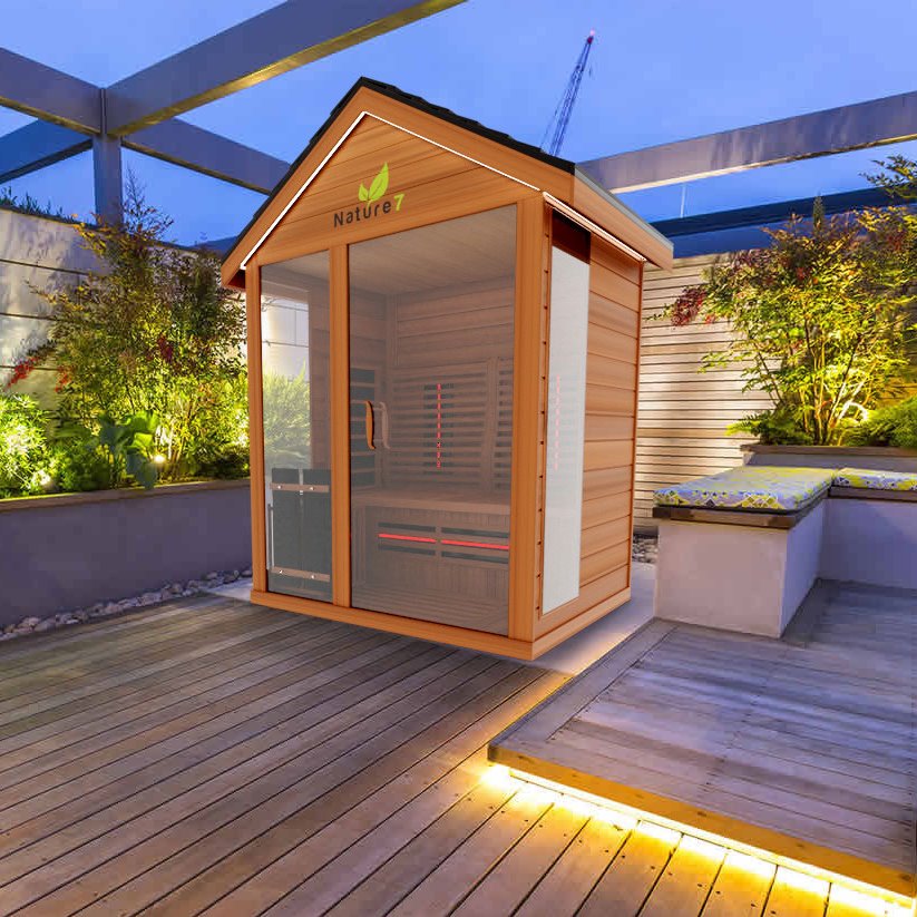 Nature 7 Medical Hybrid Sauna (3 Person)