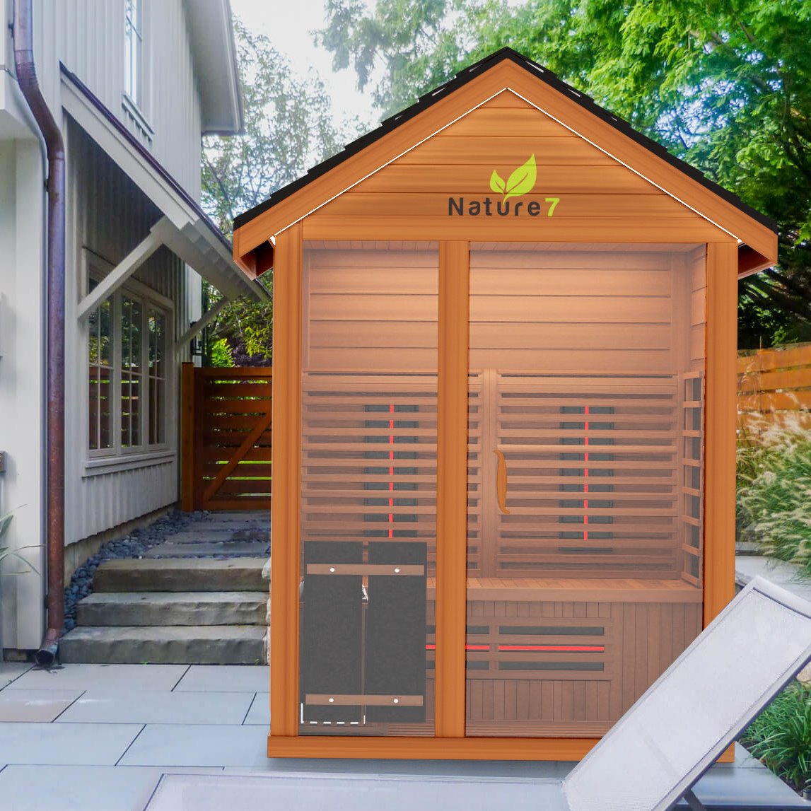 Nature 7 Medical Hybrid Sauna (3 Person)