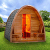 Rustic Cedar Pod Sauna (8 Person)