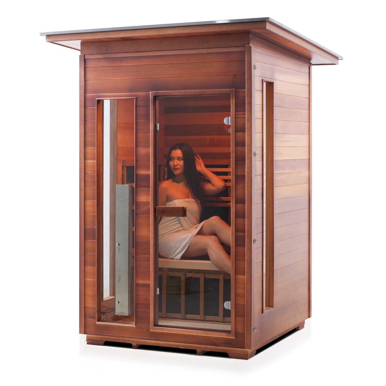 Rustic Full Spectrum Infrared Sauna (2 Person)