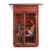 Rustic Full Spectrum Infrared Sauna (2 Person)