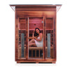 Rustic Full Spectrum Infrared Sauna (3 Person)