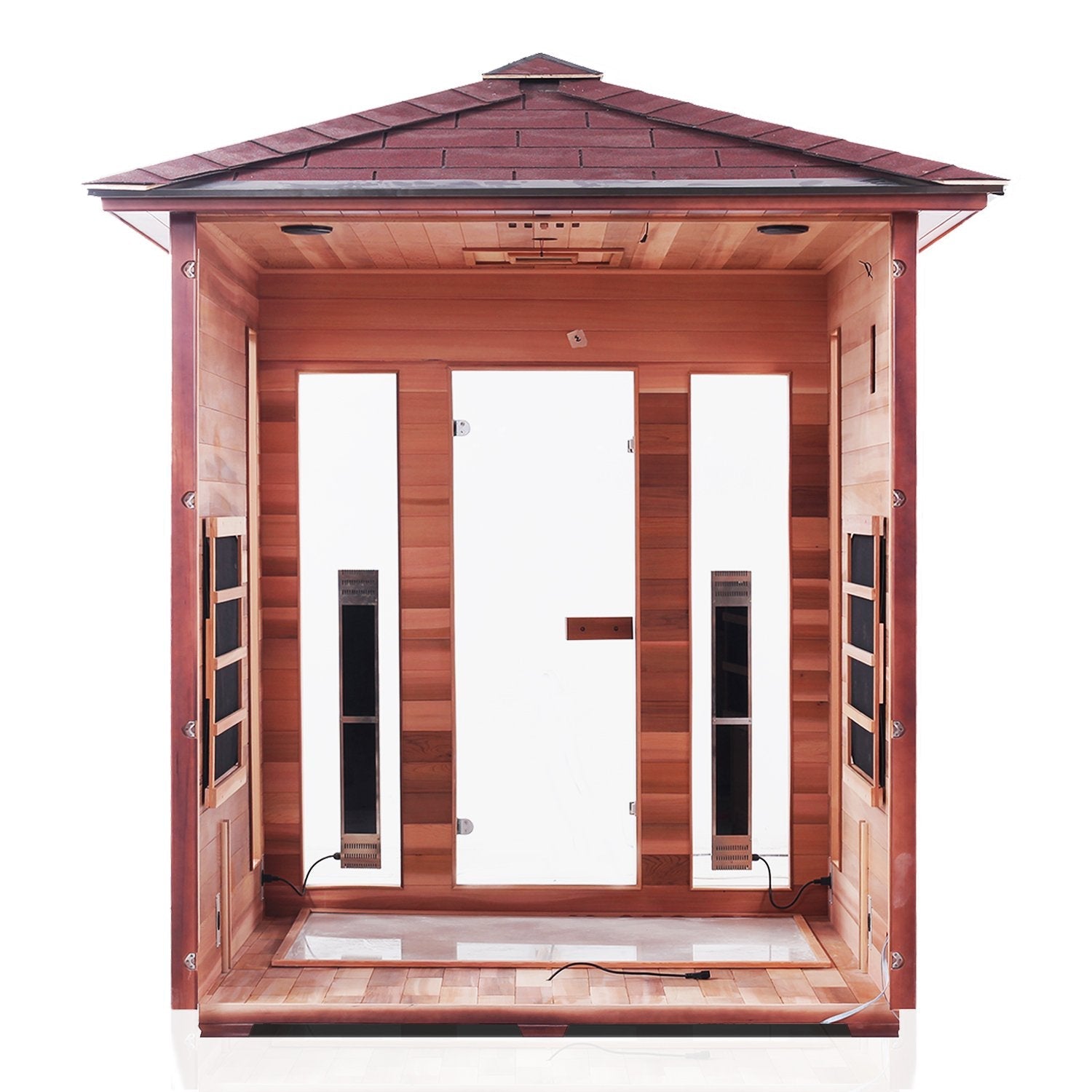 Rustic Full Spectrum Infrared Sauna (4 Person)