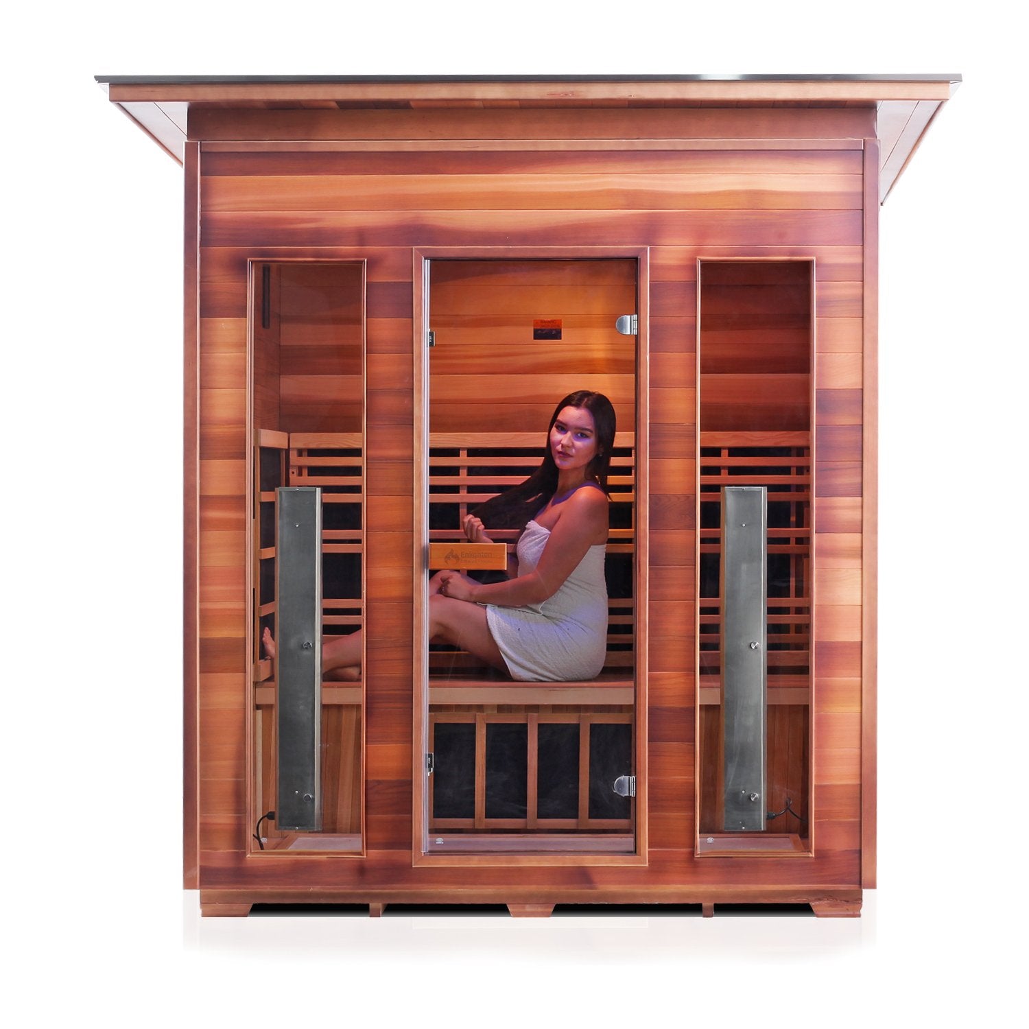 Rustic Full Spectrum Infrared Sauna (4 Person)