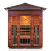 Rustic Full Spectrum Infrared Sauna (4 Person) Saunas Enlighten Sauna Slope None