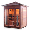 Rustic Full Spectrum Infrared Sauna (4 Person) Saunas Enlighten Sauna