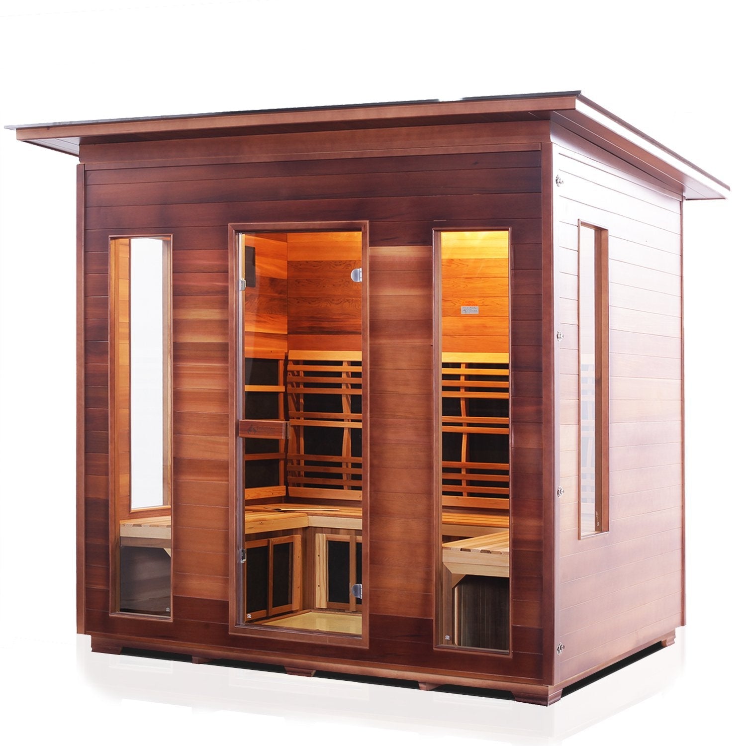 Rustic Full Spectrum Infrared Sauna (5 Person)