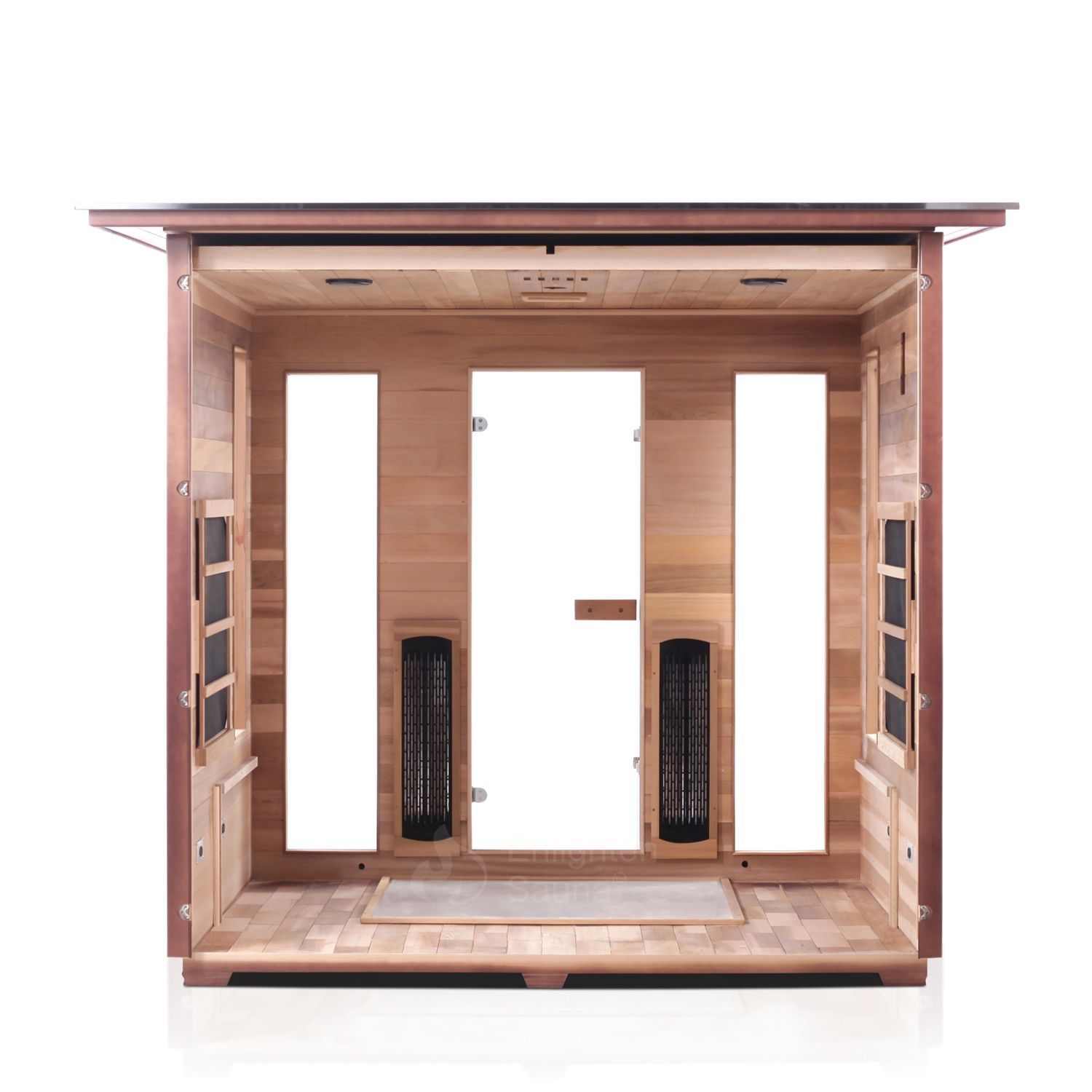 Rustic Full Spectrum Infrared Sauna (5 Person)