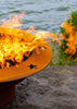 Saturn Fire Pit with Lid