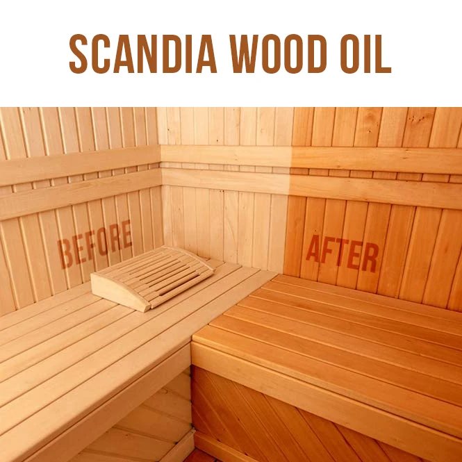 Sauna Wood Oil - 100% Natural