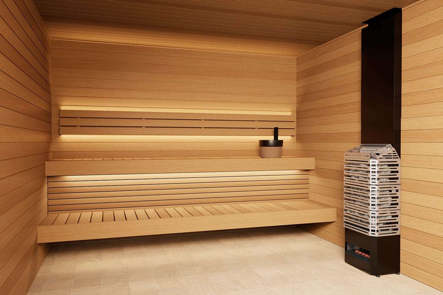 Saunum Air 5 Sauna Heater w/ Climate Equalizer