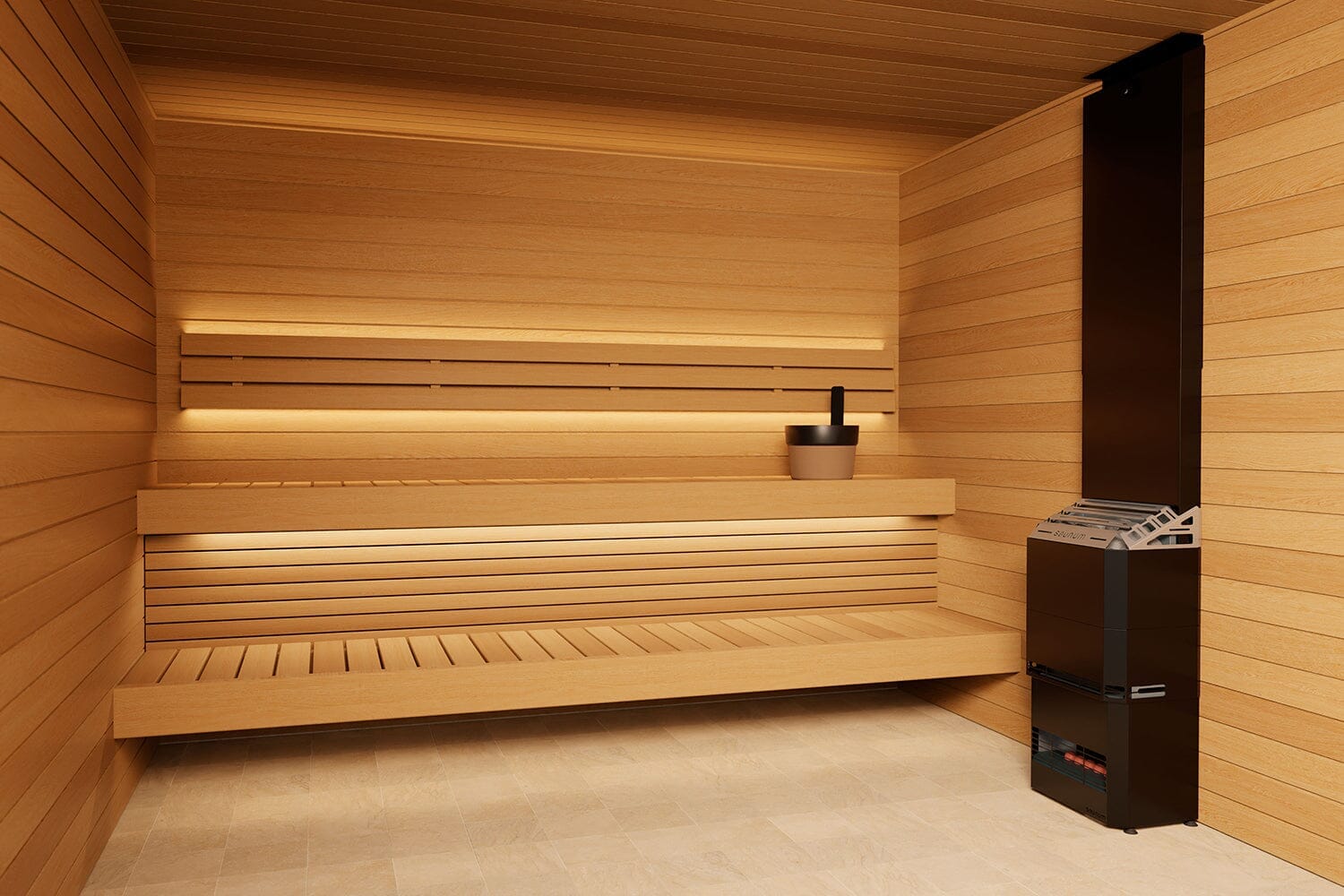 Saunum AIR 7 Sauna Heater w/ Climate Equalizer