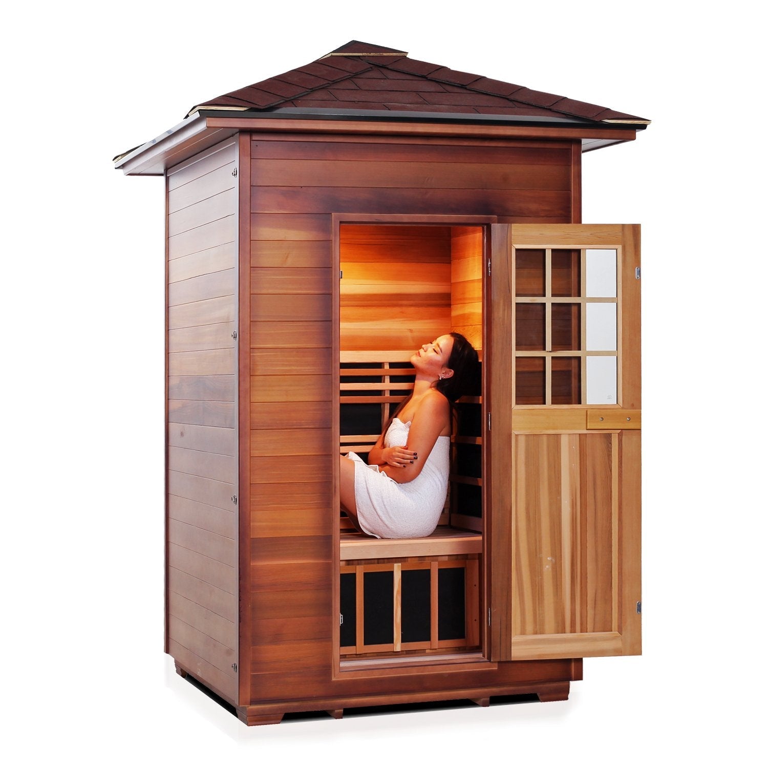 Sierra Full Spectrum Infrared Sauna (2 Person)