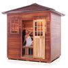 Sierra Full Spectrum Infrared Sauna (5 Person) Saunas Enlighten Sauna Peak None