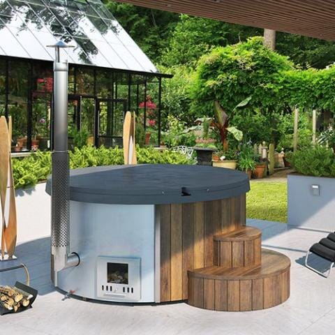 SOAK Natural Wood Fired Hot Tub (6 Person)