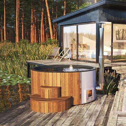 SOAK Natural Wood Fired Hot Tub (6 Person)