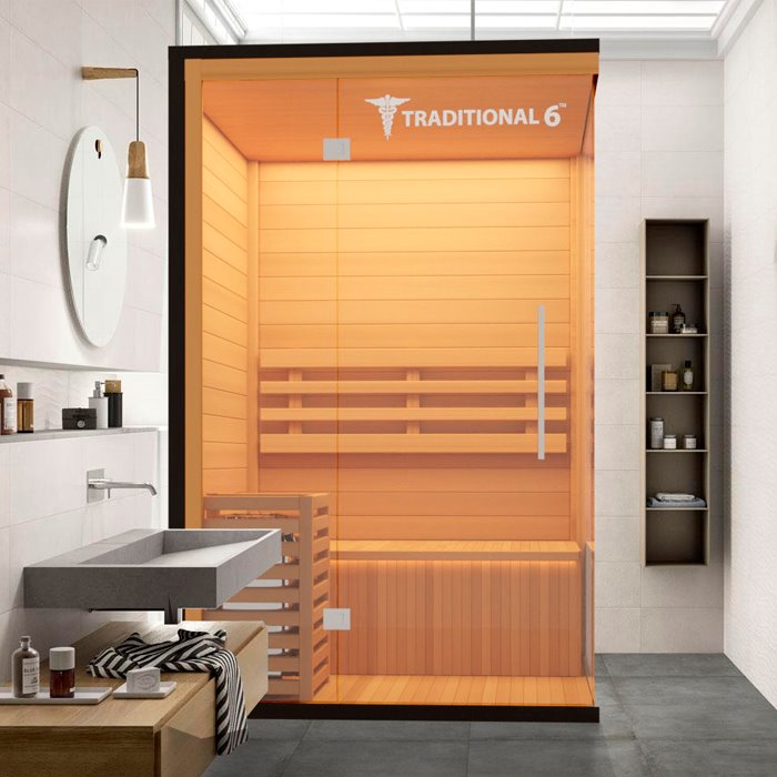 Traditional 6 Medical Sauna (2 Person)