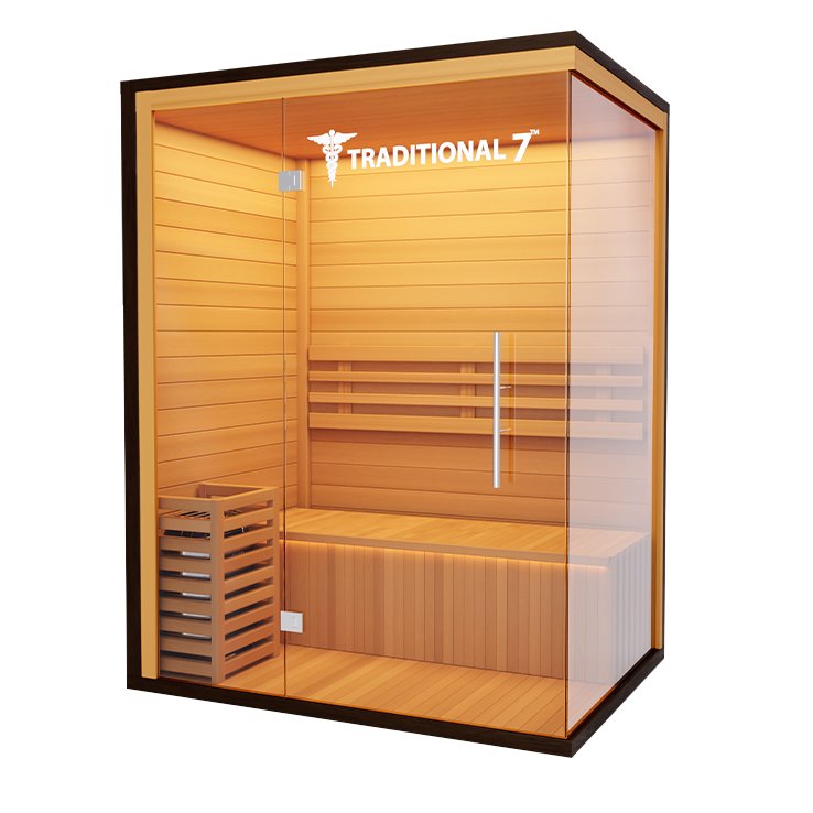 Traditional 7 Medical Sauna (3 Person)