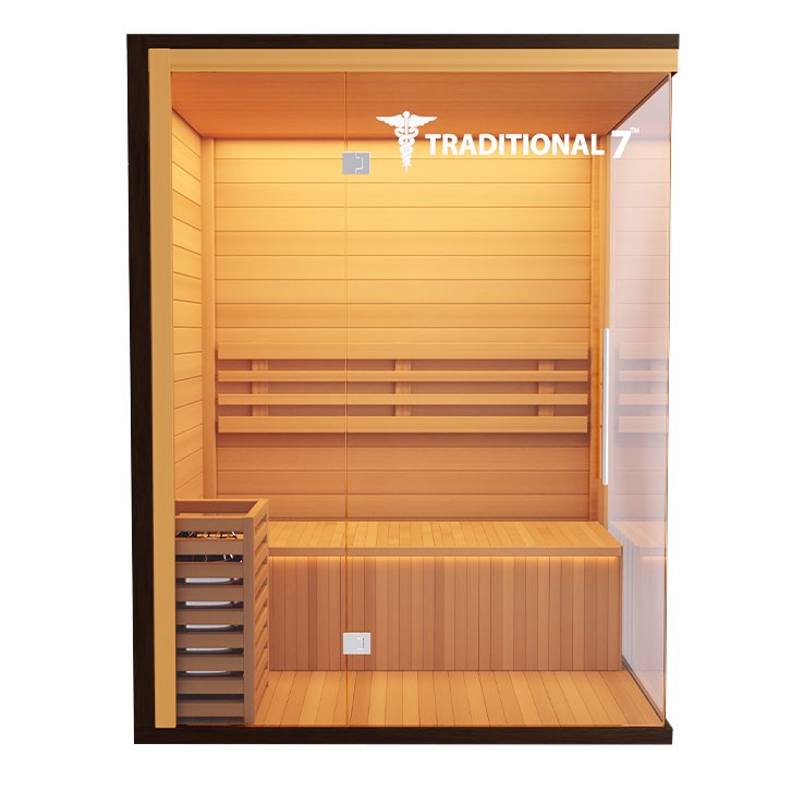 Traditional 7 Medical Sauna (3 Person)